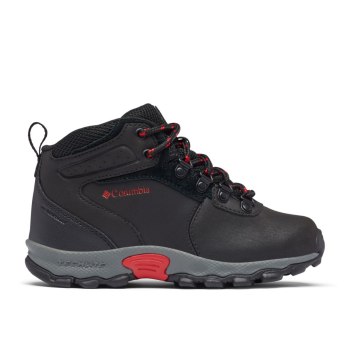 Columbia Wandelschoenen Jongens, Newton Ridge Waterproof Zwart Blauw Rood, 17MKFEQCY